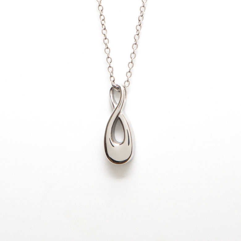 Infinity Loop Pendant - Natural Grace