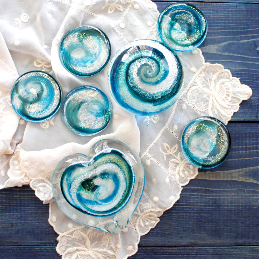 Living Glass Touchstones - Natural Grace