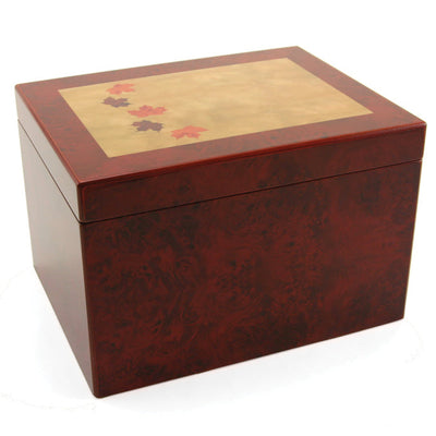 Autumn Leaves Memory Chest - Natural Grace