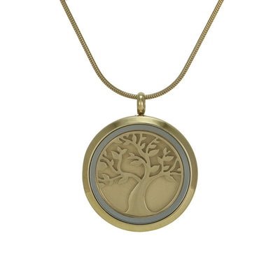 Bronze Tree Cremation Pendant - Natural Grace