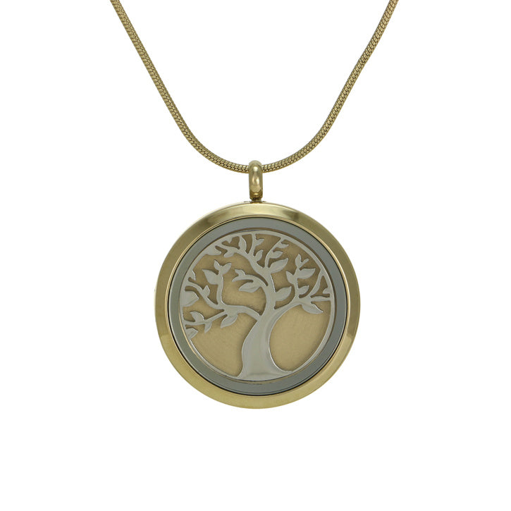 Bronze Tree Cremation Pendant - Natural Grace